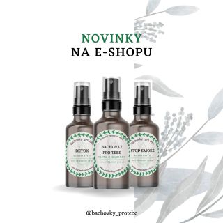 NOVINKY NA ESHOPU 🌸 Připravily jsme pro Vás tři konkrétní směsi Bachových esencí, které najdete už teď na eshopu. ✨...