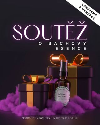 SOUTĚŽ 🎊🎉 . Hrajeme o SOS krizové esence, které slouží jako podpora v náročných, stresových nebo emočně vypjatých...